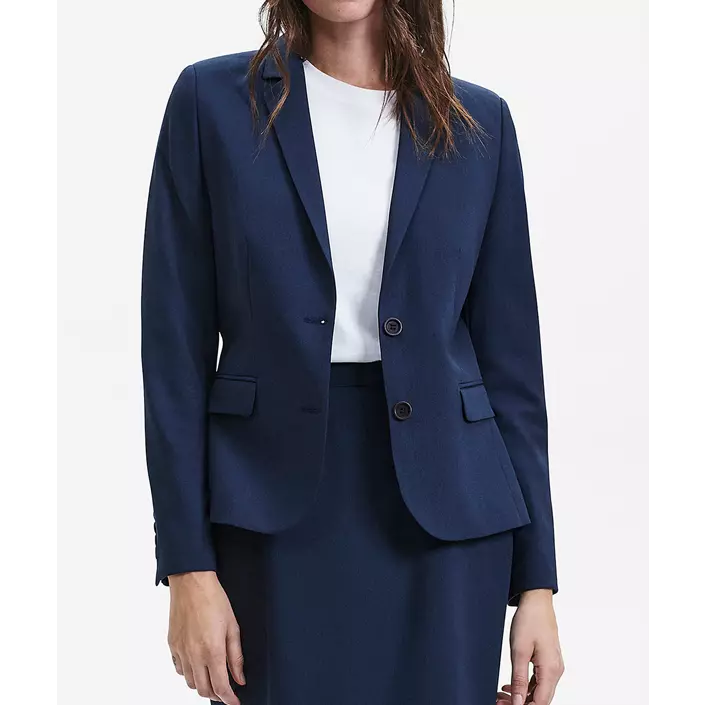 Sunwill Traveller Bistretch Modern fit women's blazer, Blue, large image number 1