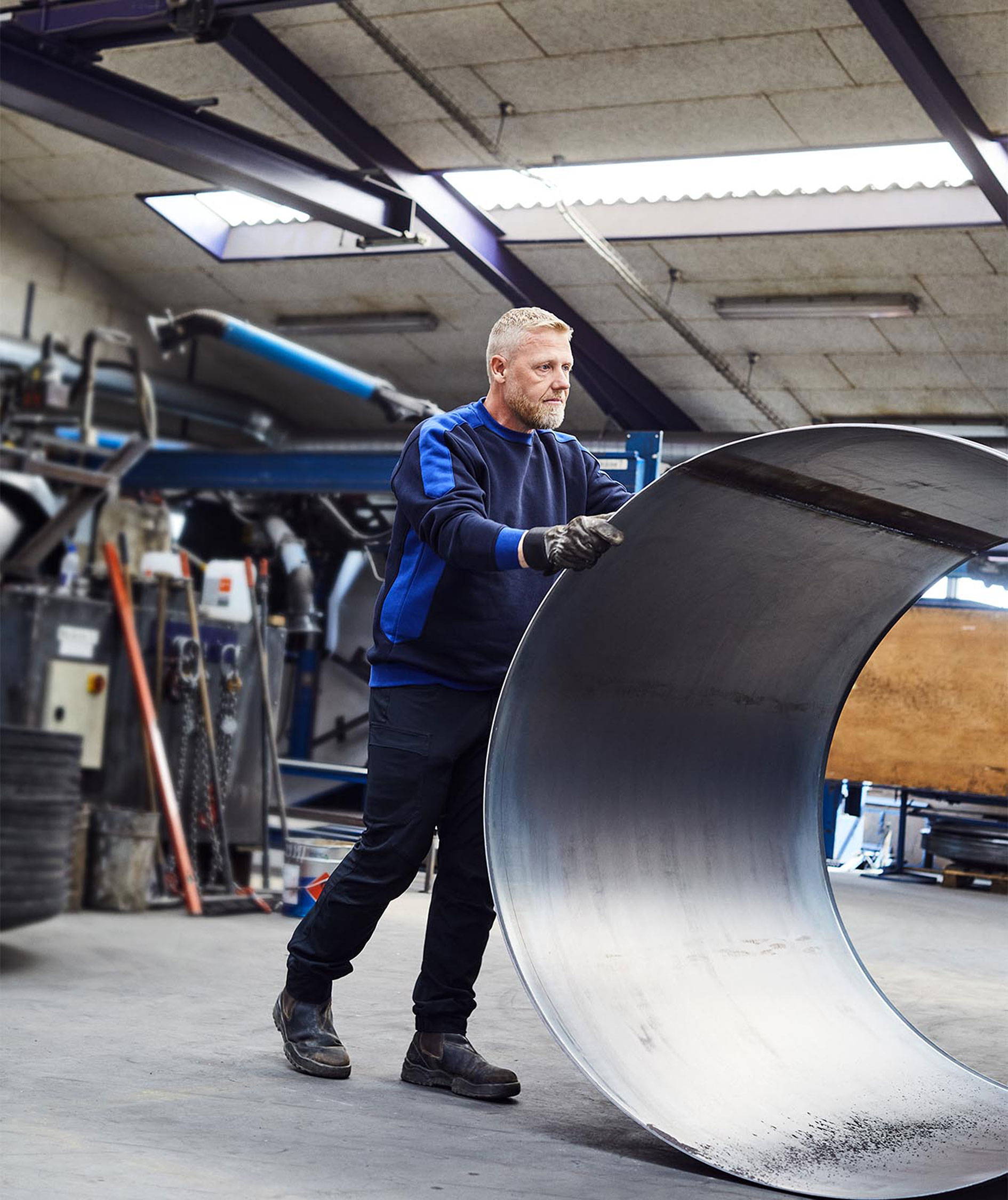 ID Pro Wear sweatshirt, Marinbl&aring;, large image number 6