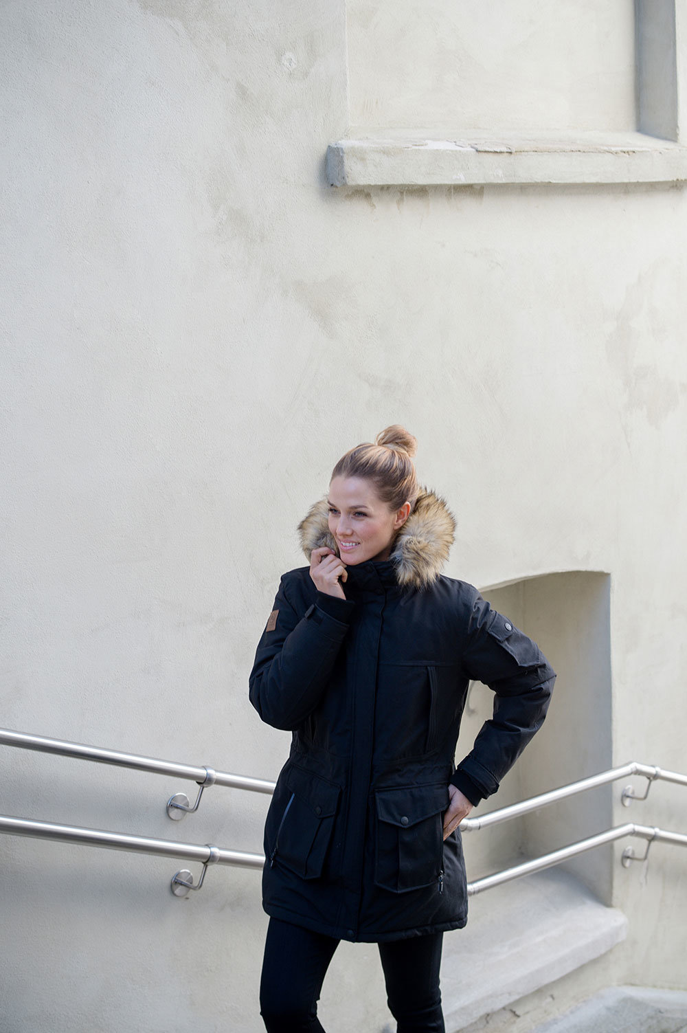 Stormtech Expedition women's parka jacket, Black