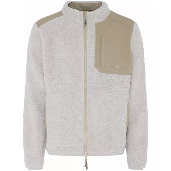 Dovre fibre pile jacket with wool, Beige, large image number 0