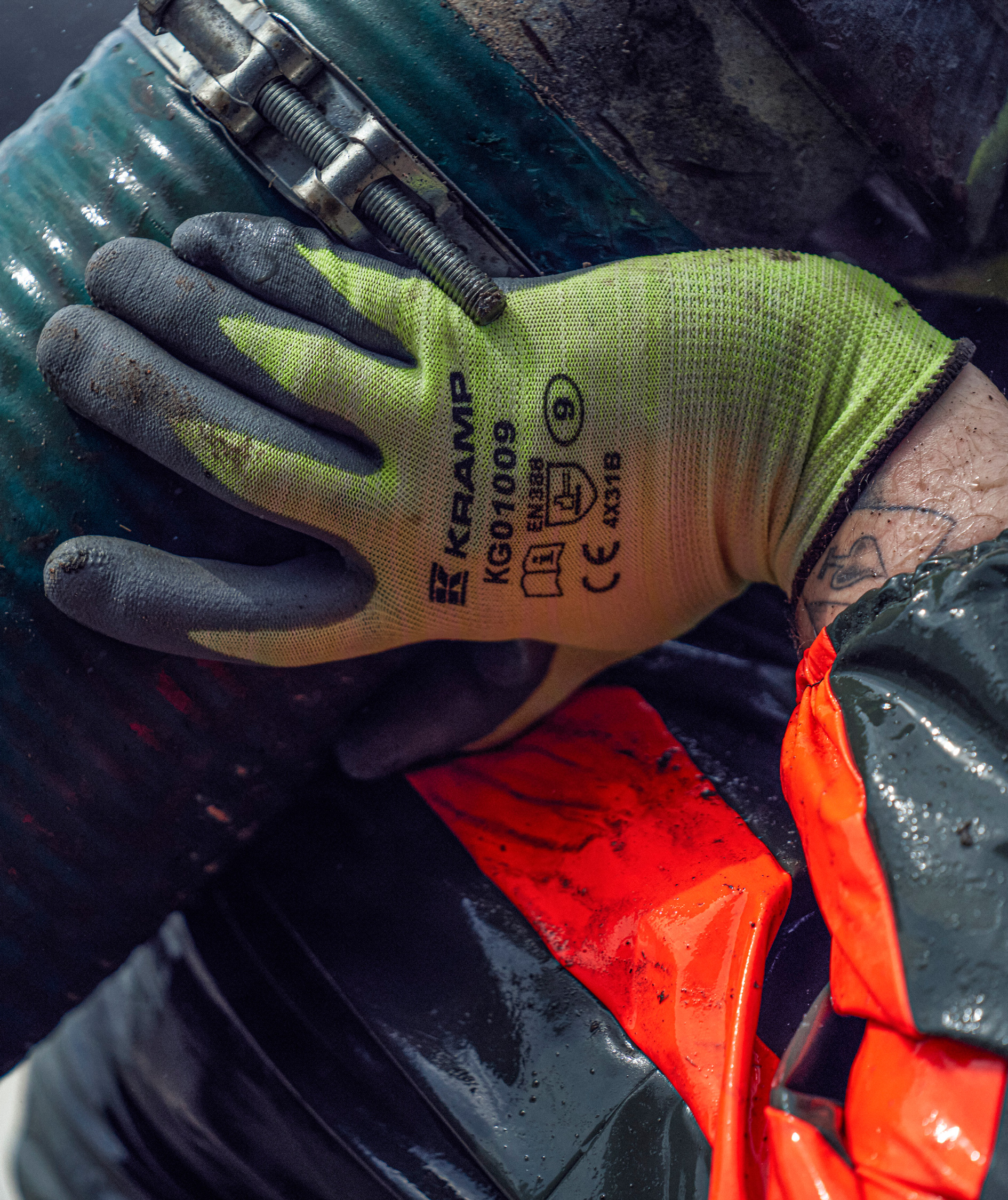 Kramp 7.001 Junior arbejdshandsker