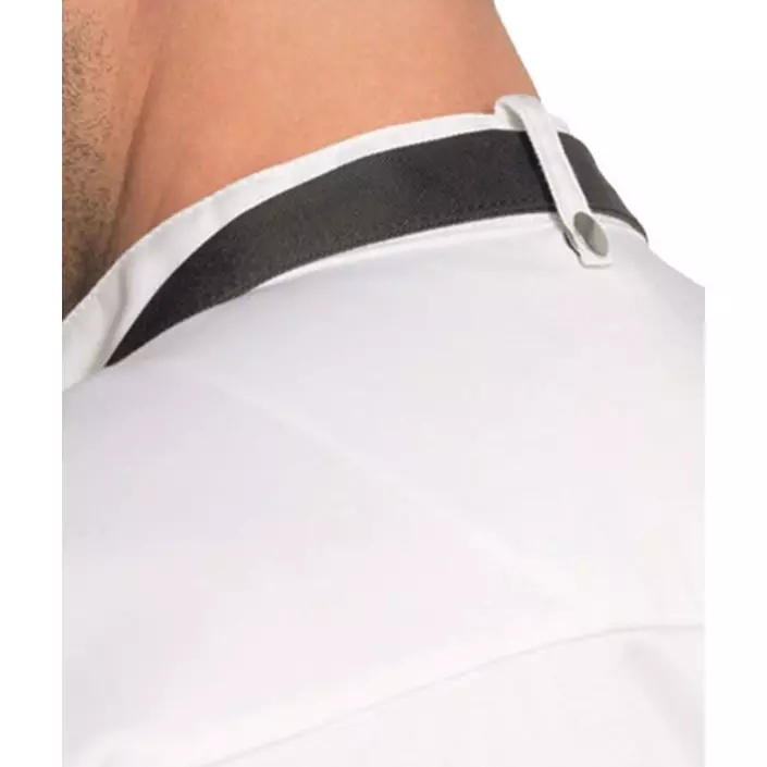 Kentaur  chefs-/server jacket with black piping, White, large image number 4
