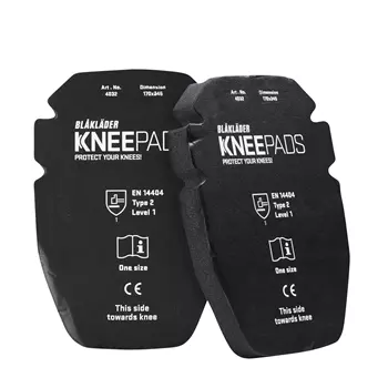 Blåkläder knee pads gel 25 mm, Black