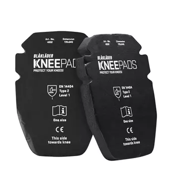 Blåkläder knee pads gel 25 mm, Black