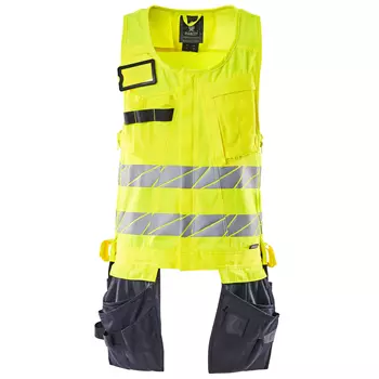 Mascot Accelerate Safe tool vest, Hi-Vis Yellow/Dark Marine