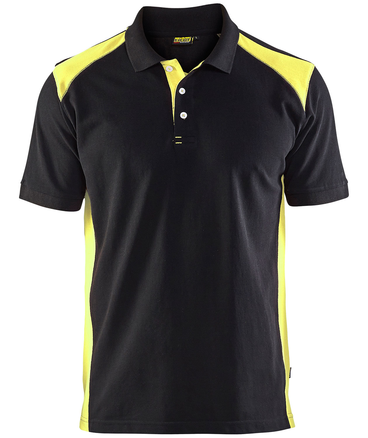 Bl&aring;kl&auml;der pik&eacute;tr&ouml;ja, Svart/Varselgul, Svart/Varselgul, swatch