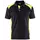 Blåkläder polo T-shirt, Black/Hi-Vis Yellow, Black/Hi-Vis Yellow, swatch