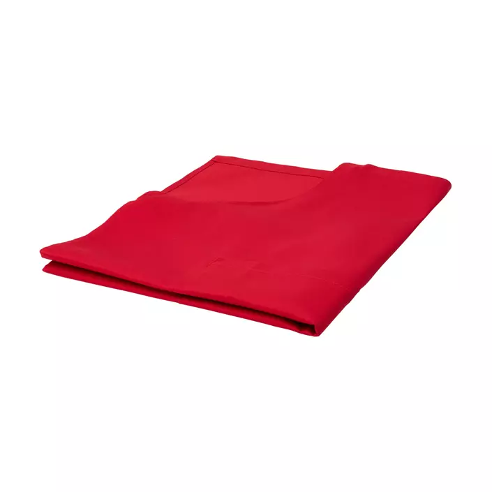 ID Identity bröstlappsförkläde med ficka, Röd, Röd, large image number 1