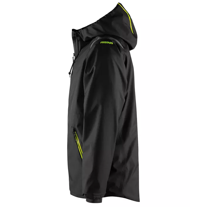 Fristads Gore-Tex® shell jacket 4864 GXP, Black/Hi-Vis Yellow, large image number 4