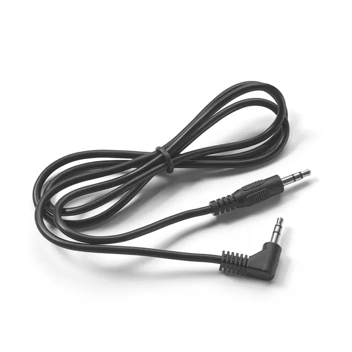 Hellberg 3,5 mm stereo connection cable for earmuffs, Black, Black, large image number 0