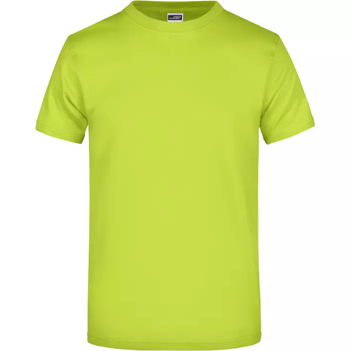 James & Nicholson T-shirt Round-T Heavy, Acid-yellow, large image number 0