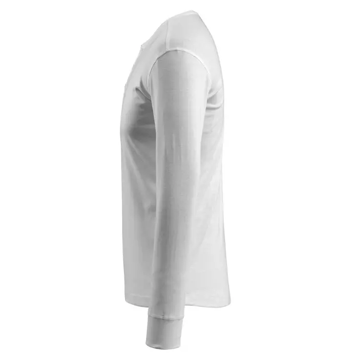 Mascot Crossover Pelham lomg-sleeved Grandad T-shirt, White, large image number 1