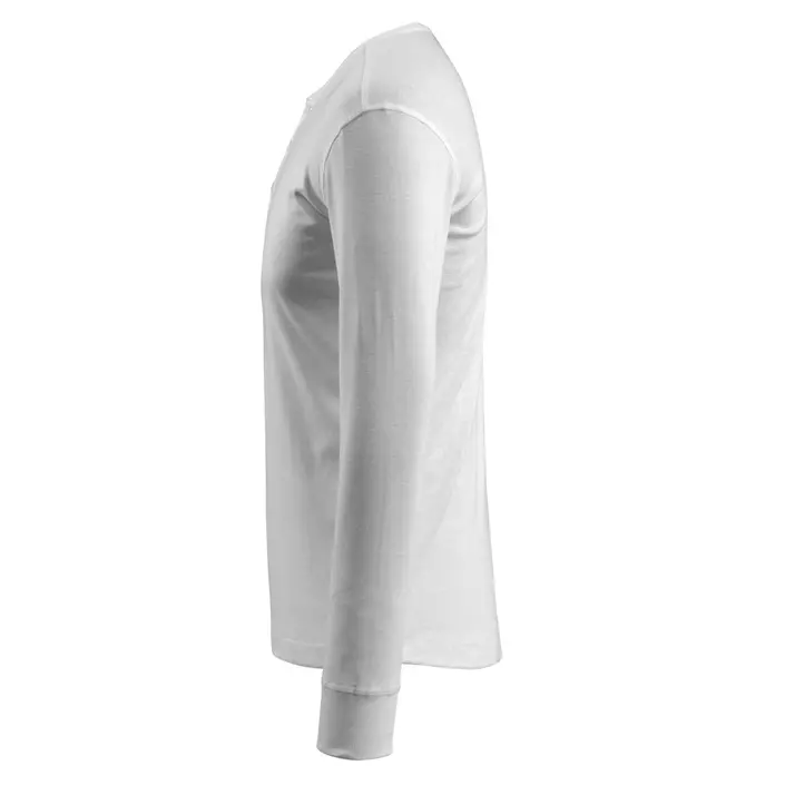 Mascot Crossover Pelham lomg-sleeved Grandad T-shirt, White, large image number 1