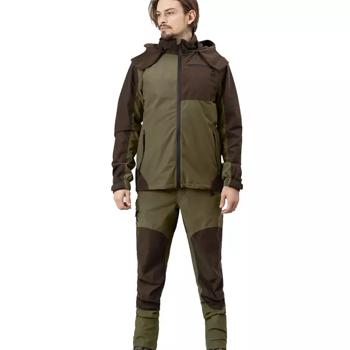 Seeland Fern jakke, Duffel Green/Clay Brown, large image number 3