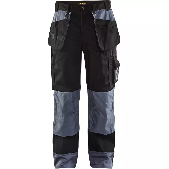 Blåkläder craftsman trousers X1503, Black/Grey, large image number 0
