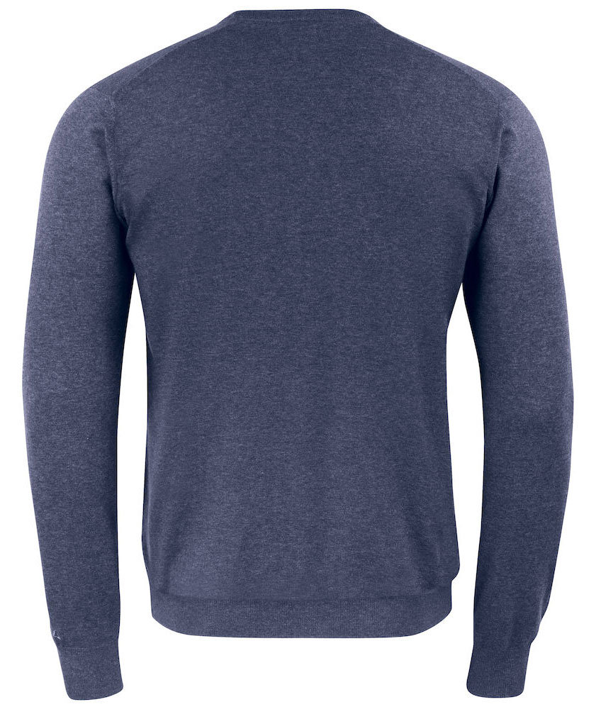 Cutter & Buck Oakville Crewneck, Navy melange, large image number 1