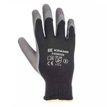 Kramp latex dipped winter gloves, Black