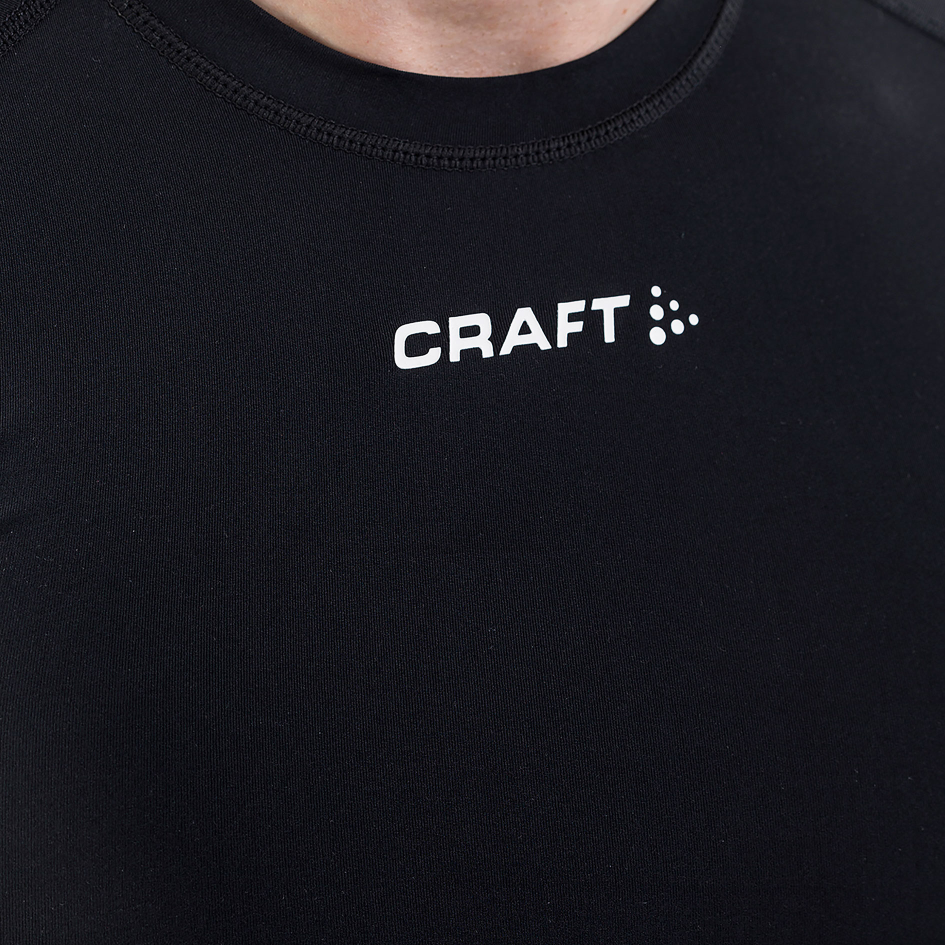 Craft Pro Control Compression long-sleeved T-shirt, Black, large image number 3