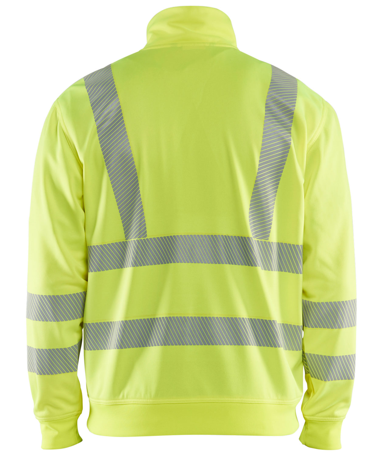 Bl&aring;kl&auml;der half zip sweatshirt, Hi-Vis Yellow, large image number 1