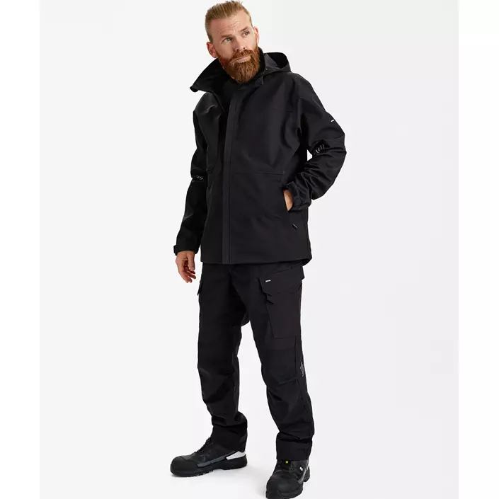Engel Entire Shelljacke, Black, large image number 2