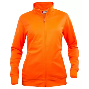 Clique Basic Cardigan women's sweatshirt, Hi-vis Orange