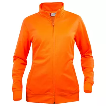 Clique Basic Cardigan women's sweatshirt, Hi-vis Orange