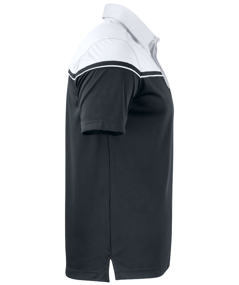 Cutter & Buck Seabeck polo shirt, Black/White, large image number 2