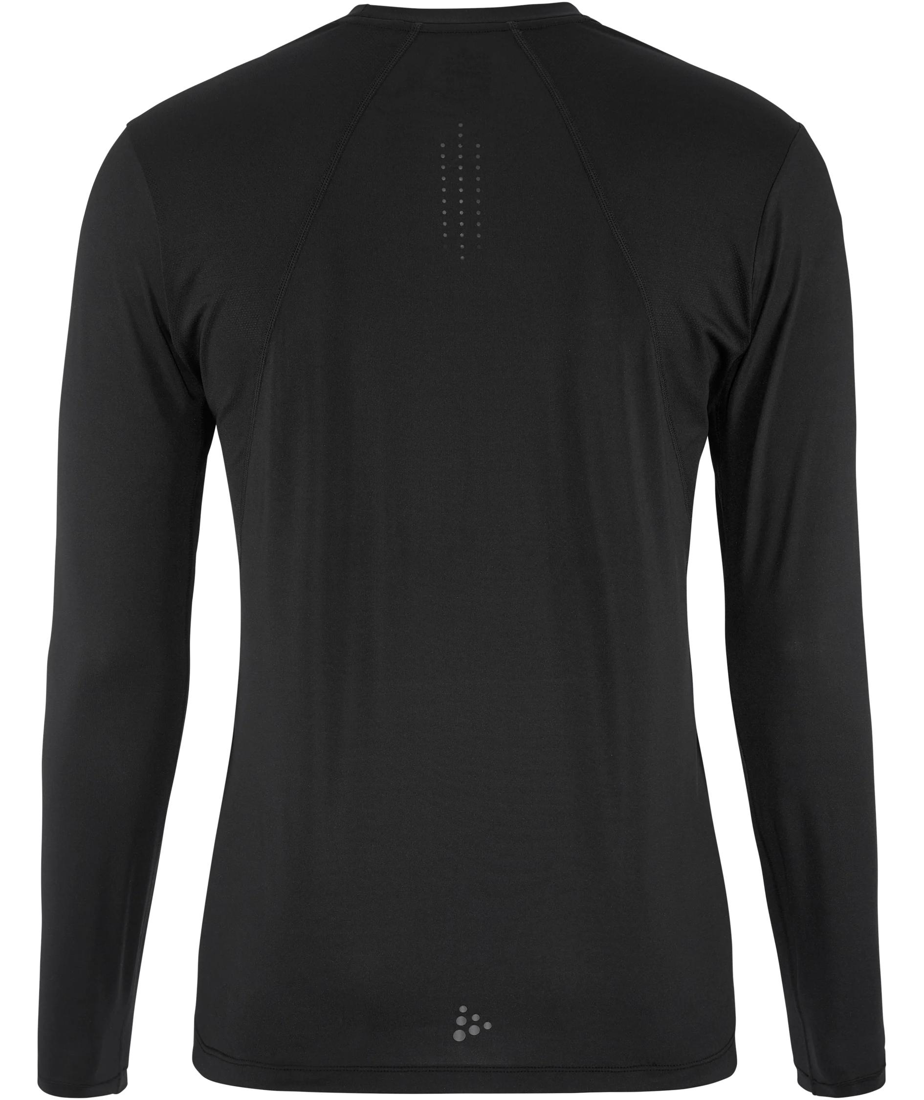 Craft ADV Essence l&aring;ng&auml;rmad T-shirt, Black, large image number 2