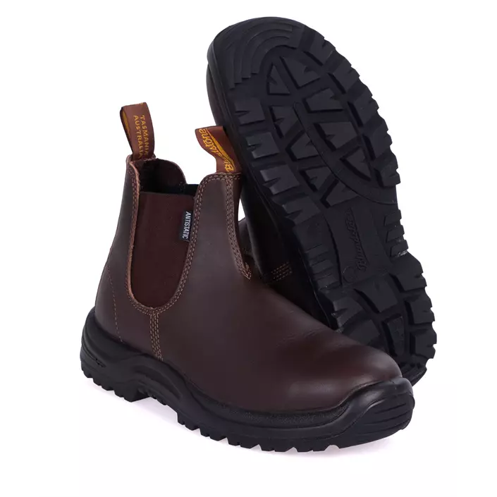 Blundstone 122 safety boots S3, Brown, large image number 1