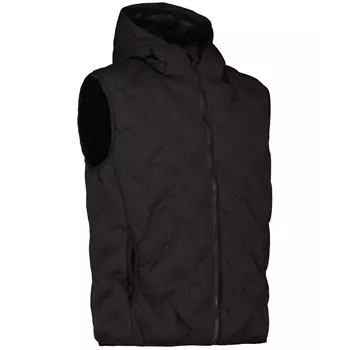 GEYSER quilted vest, Black