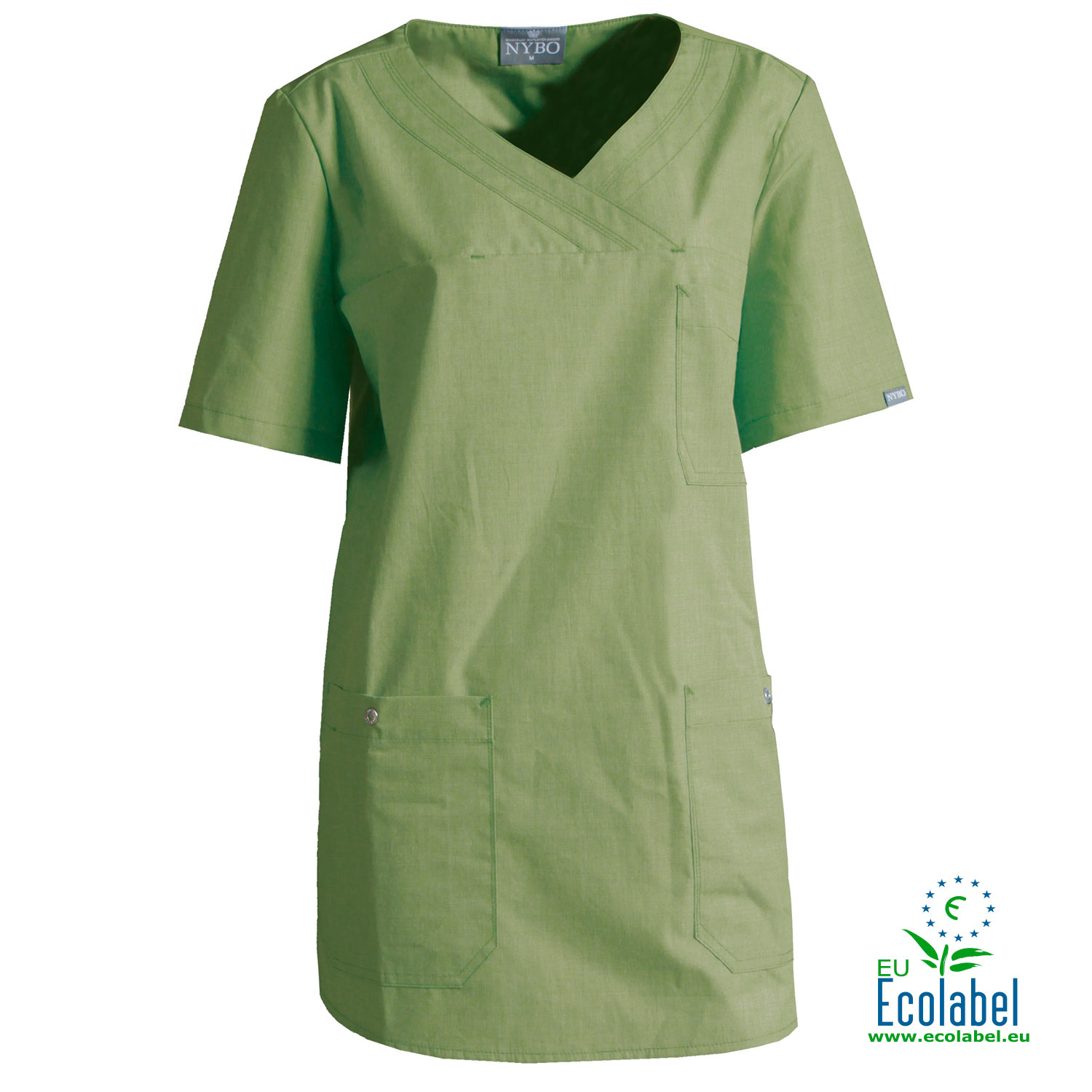 Nybo Workwear Nature dame busseronne, Gr&oslash;n, Gr&oslash;n, swatch