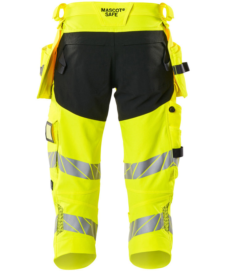 Mascot Accelerate Safe craftsman knee pants full stretch, Hi-vis Yellow/Black