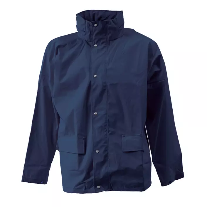 Elka Dry Zone PU rain jacket, Marine Blue, large image number 0