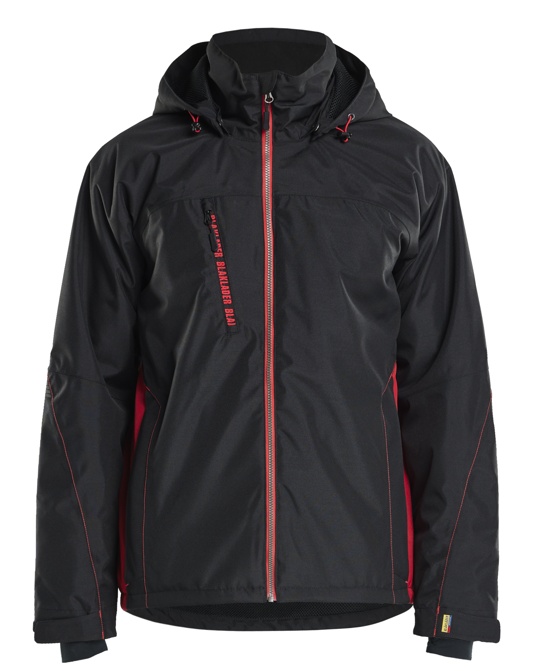 Bl&aring;kl&auml;der Unite winter jacket, Black/Red, large image number 0