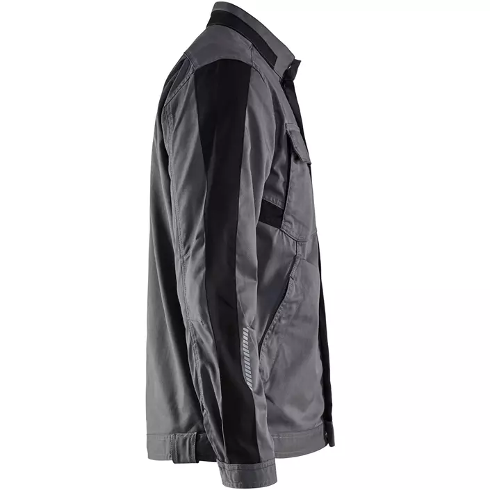 Blåkläder arbeidsjakke, Middelsgrå/svart, large image number 3