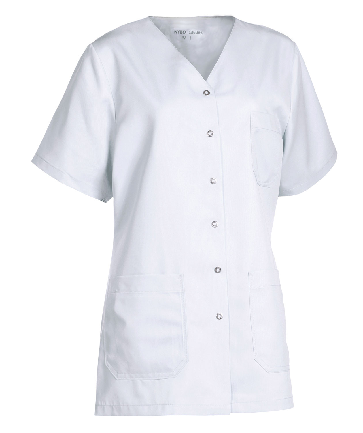 Nybo Workwear Charisma Premium dame tunika, Hvid, Hvid, swatch