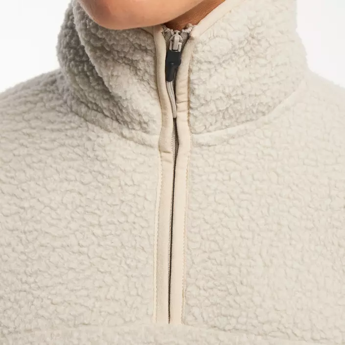 Tenson Yoke halfzip pälsfibertröja dam, Sand, large image number 5