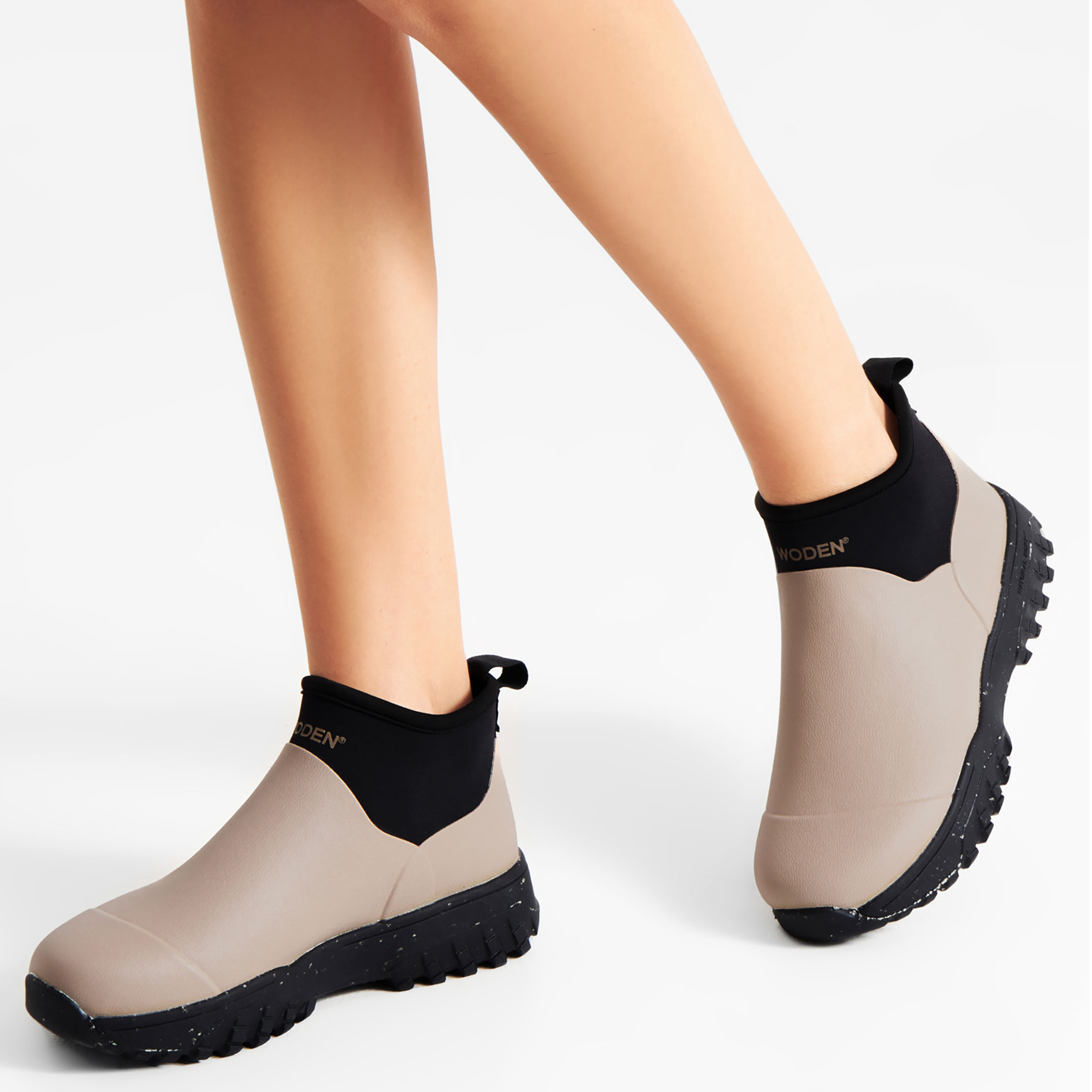 Woden Irene Damen Gummistiefel, Taupe, large image number 4