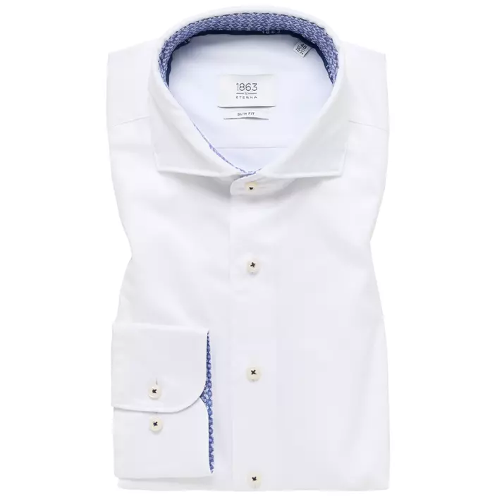 Eterna Soft Tailoring Slim fit shirt, Off White, large image number 4