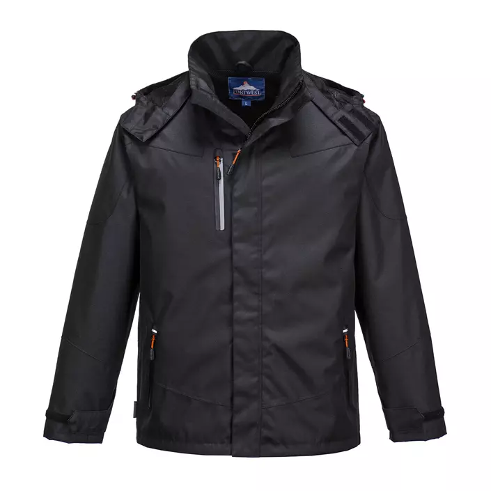 Portwest Outcoach jacket, Black, large image number 0