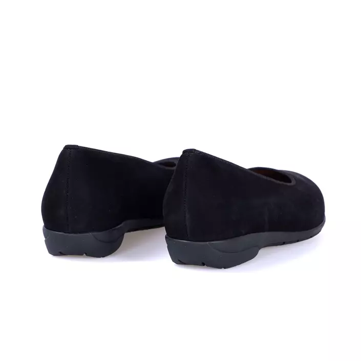 Ara women's ballerina shoes, Black, large image number 4