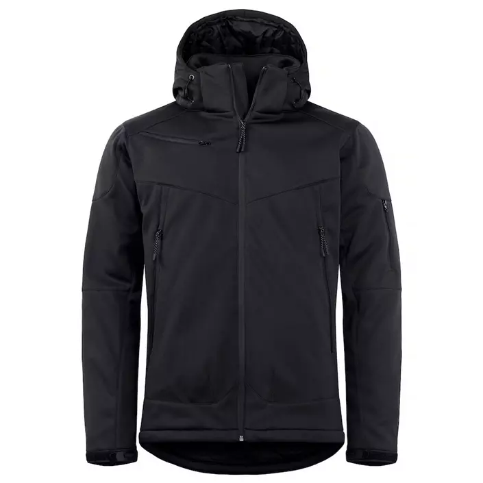 Clique Grayland softshell jacket, Black, large image number 0