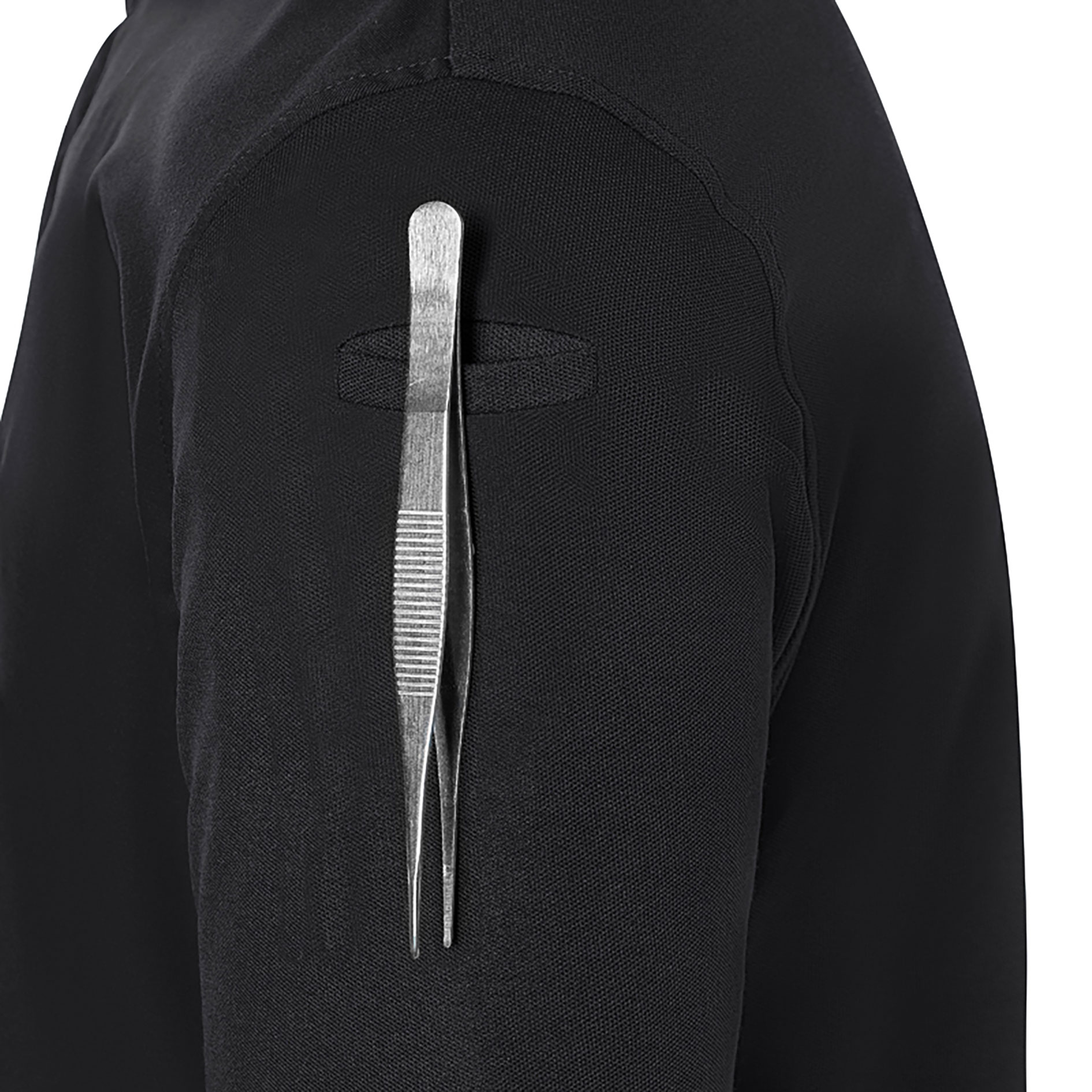 Karlowsky DIAMOND CUT&reg; Avantgarde kort&auml;rmad kockjacka, Black, large image number 5