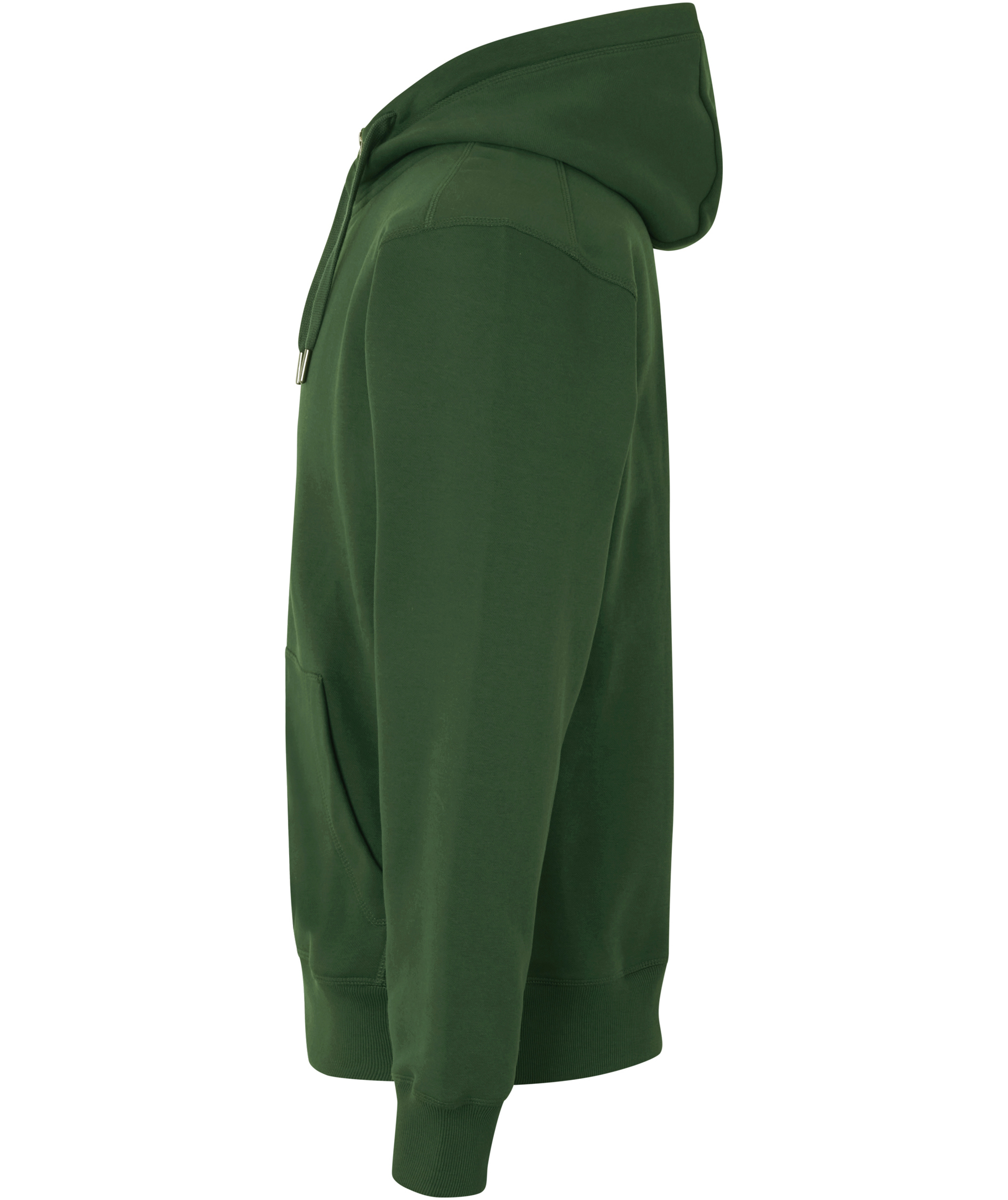 ID Core hoodie with zipper, Bottle Green, Bottle Green, large image number 2