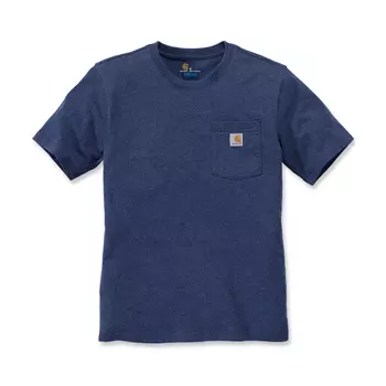 Carhartt Workwear T-shirt, Dark Cobalt Blue Heather