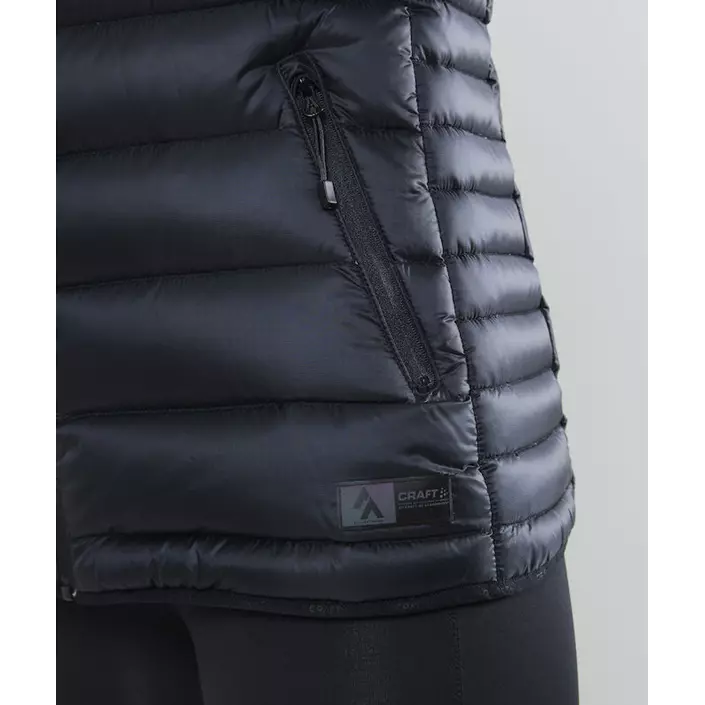 Craft Lt dun vest, Black, large image number 1
