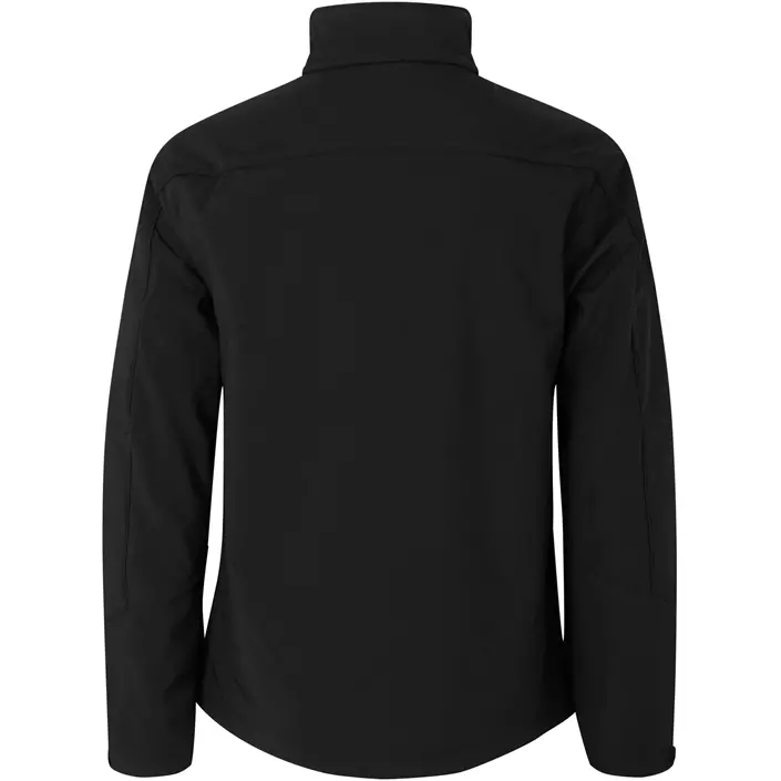 ID softshell jacket, Black, large image number 1