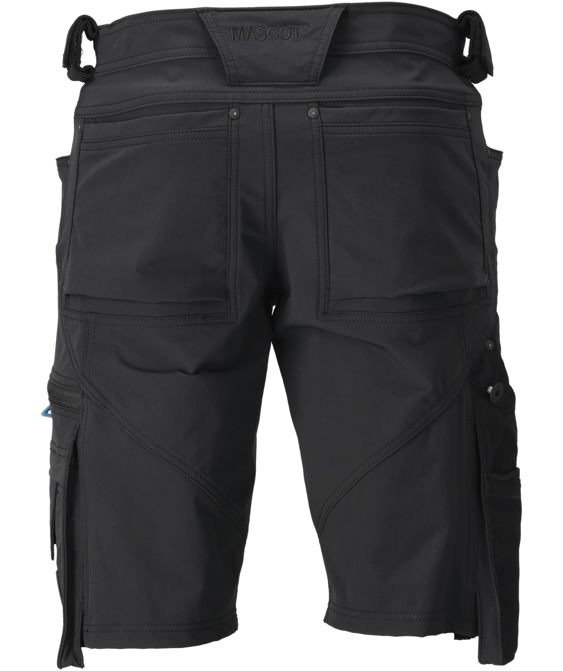 Mascot Advanced work shorts full stretch, Black