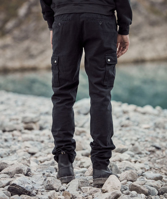 Clique Cargo trousers, Black, large image number 5