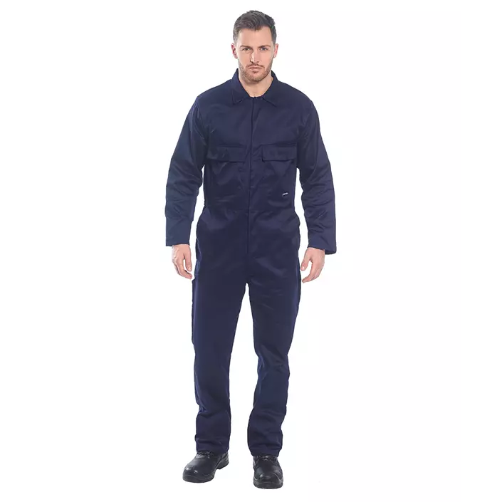 Portwest Euro Work coverall, Marine Blue, large image number 1
